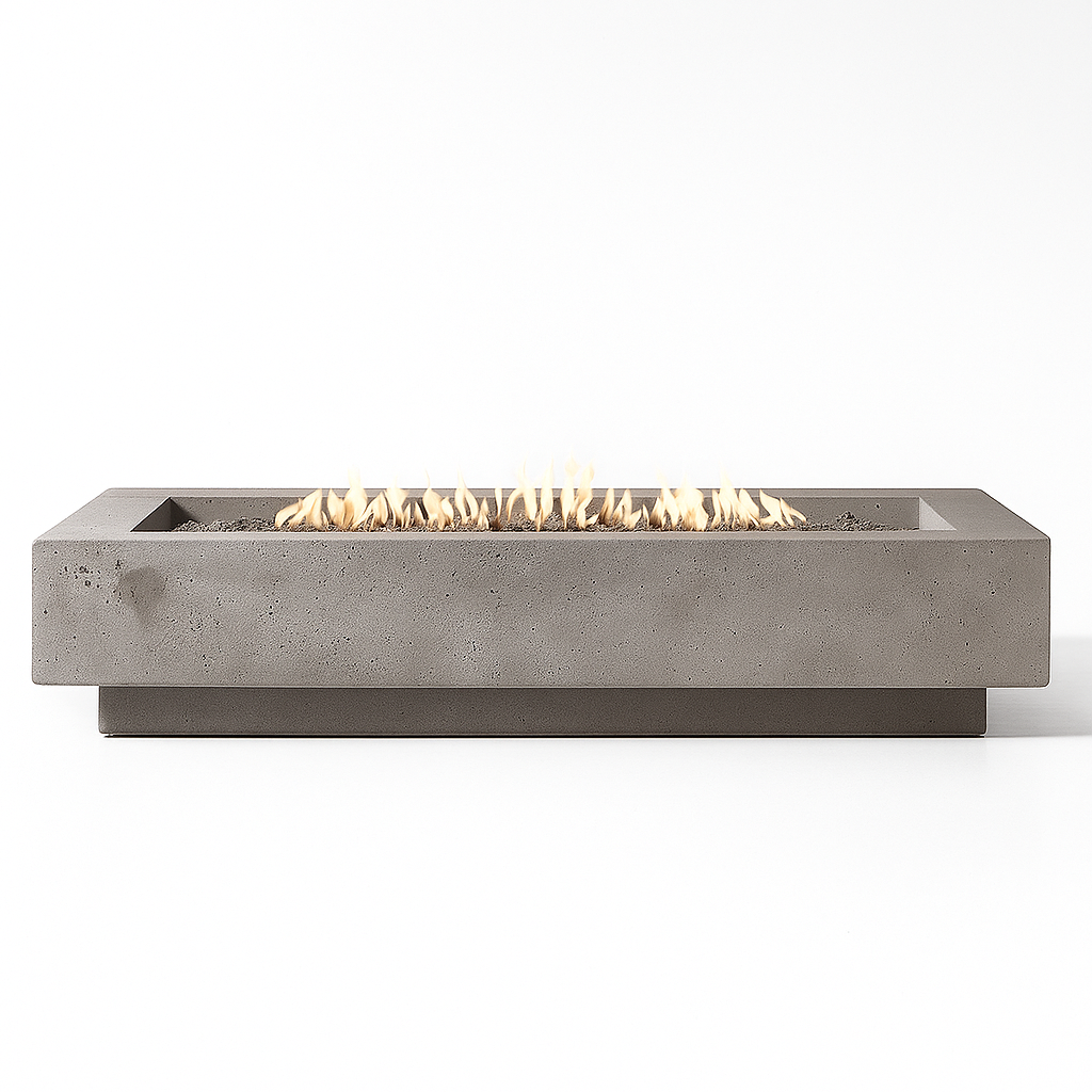 StrataForm Elevate Concrete Fire Pit